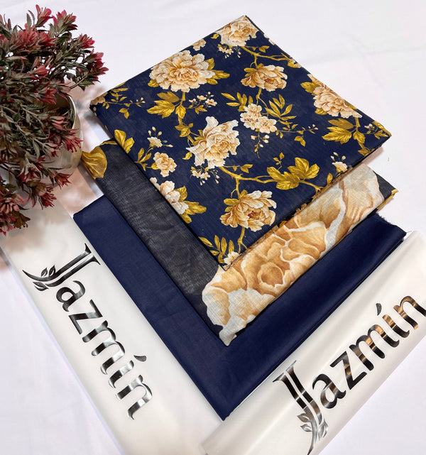JAZMIN DORIA LAWN DIGITAL PRINT 3PC D10