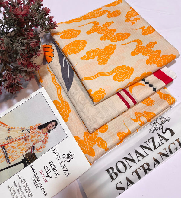 BONANZA DORIA LAWN DIGITAL PRINT 3PC D19