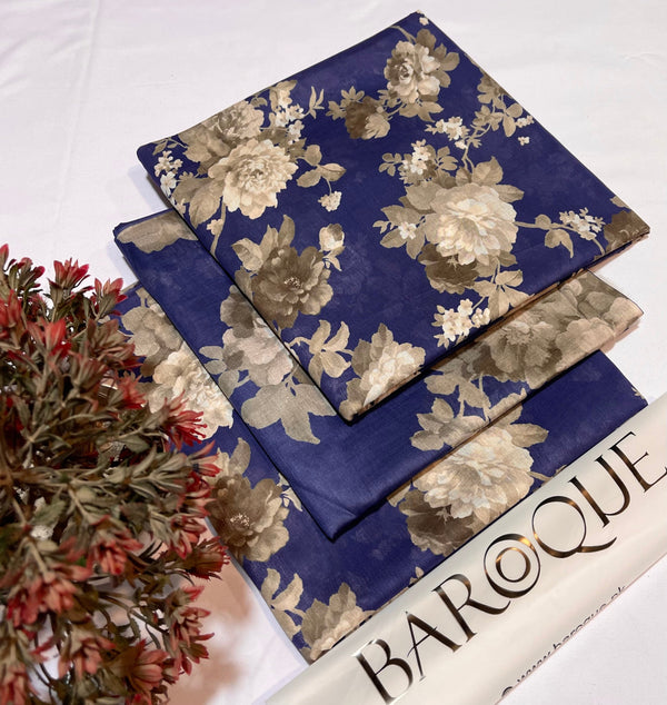 BAROQUE LAWN DIGITAL PRINT 3PC D14
