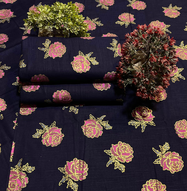 NISHAT KHADDAR DIGITAL PRINT 2PC D03