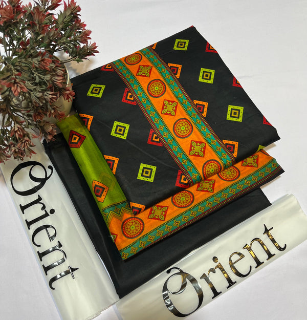 ORIENT LAWN DIGITAL PRINT 3PC D304