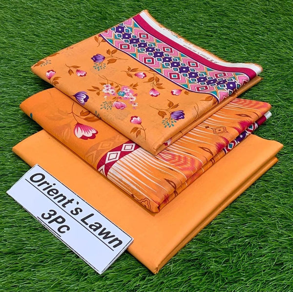 ORIENT LAWN DIGITAL PRINT 3PC D310
