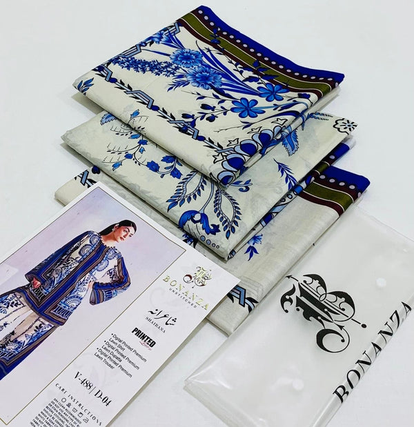 BONANZA LAWN DIGITAL PRINT 3PC D101