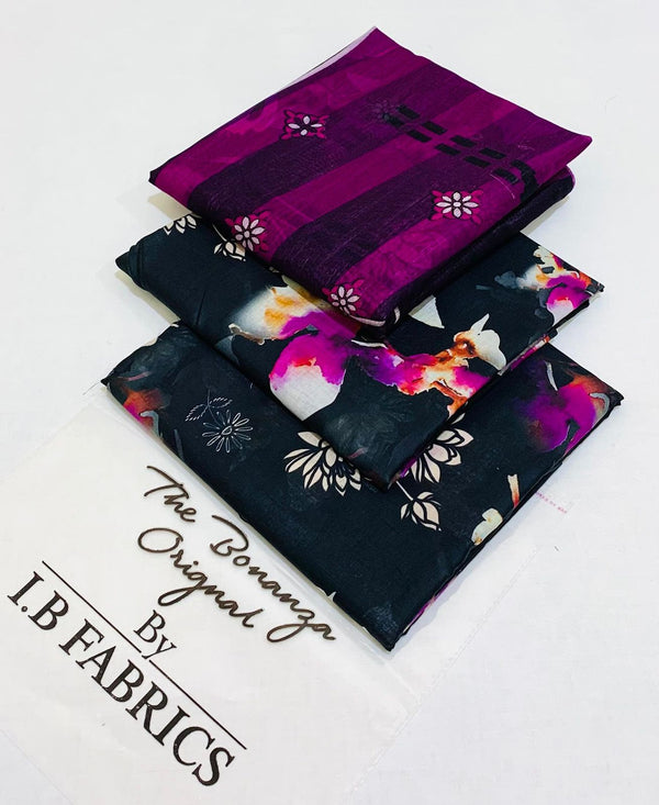 BONANZA LAWN DIGITAL PRINT 3PC D84