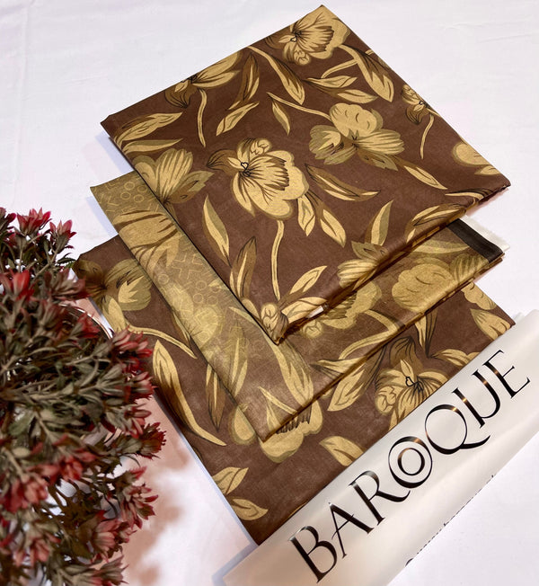 BAROQUE LAWN DIGITAL PRINT 3PC D22