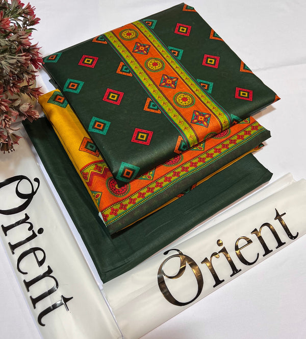 ORIENT LAWN DIGITAL PRINT 3PC D305