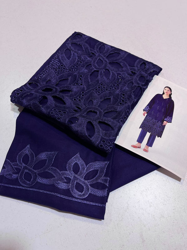 TAWAQAL DHANAK EMBROIDERED 2PC D3