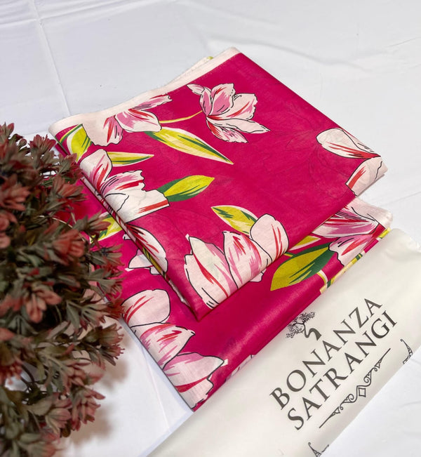 BONANZA LAWN DIGITAL PRINT 2PC D57