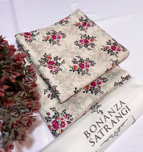 BONANZA LAWN DIGITAL PRINT 2PC D47