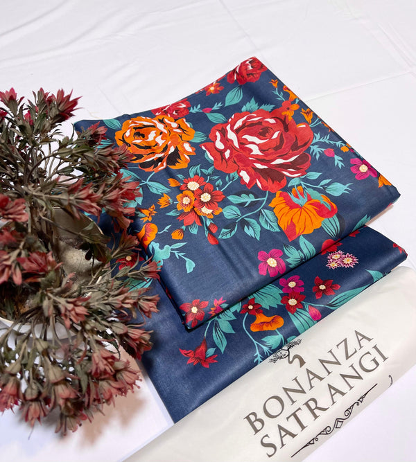 BONANZA LAWN DIGITAL PRINT 2PC D09